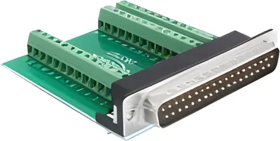 Obrázok produktu pre DELOCK Adaptérový svorkovnicový blok 39-pin -> D-Sub 37-pin konektor