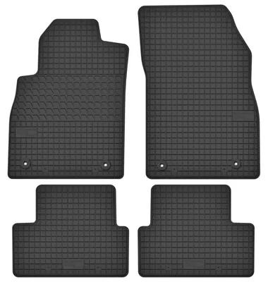 Zdjęcie produktu dla Dywaniki gumowe do Opel Astra J 2009-2015 (hatchback/sedan/kombi) – 4 szt., czarne, dopasowane – Wielganizator SolidTread
