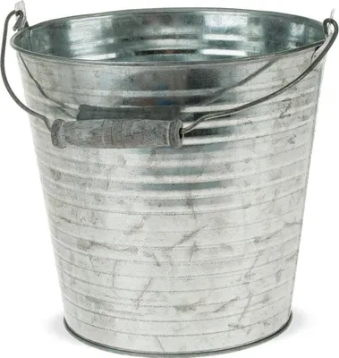 Produktbild von Zinkeimer Henkel Rillen Pflanzeimer Pflanzgefäße Ø 20-28 cm