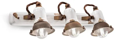 Produktbild von Ferroluce Loft Wandleuchte 3-flammig