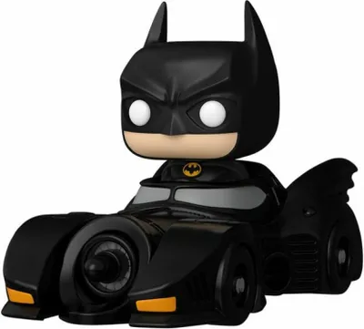 Image de Batman 85th Anniversary POP ! Rides Deluxe Vinyl Figur Batman w/Batmobi 9 cm