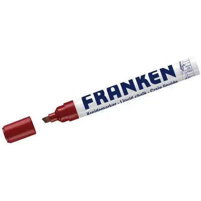 Image de Marqueur craie FRANKEN, épaisseur de trait : 2-5 mm, rouge (70011022)