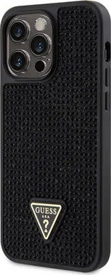 Produktbild von Guess, Schutzhülle Triangle Diamond Apple iPhone 15 Pro Max, Schwarz