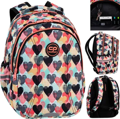Produktbild von COOLPACK JOY S CHOCOLOVE Schulrucksack Schultasche 21L