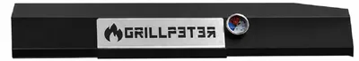 Produktbild von Grilldeckel für Mangal 70cm Thermometer Grilldeckel schwarz, KI-generiertes Bild