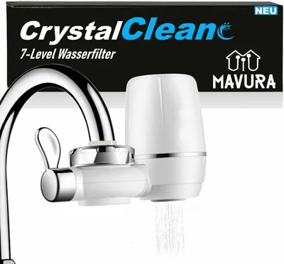 Produktbild von CrystalClean Wasserhahnfilter Wasserfilter Wasserreiniger Leitungswasserfilter