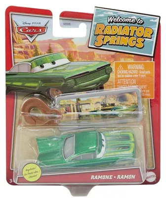 Produktbild von Ramone Grün Radiator Springs Cars Disney 1:55 Mattel Die-cast Auto