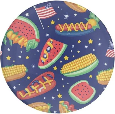 Produktbild von Famanu Glasmagneten - Dekorative Pins - Transparentes Design - 12 cm Durchmesser