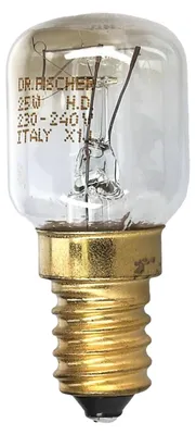Kühlschranklampe E14 25 W Ø 25 mm, Originalcode 6070024