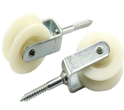 Produktbild von Umlenkrolle Vogelrolle Seilrolle 50mm mit Holzgewinde