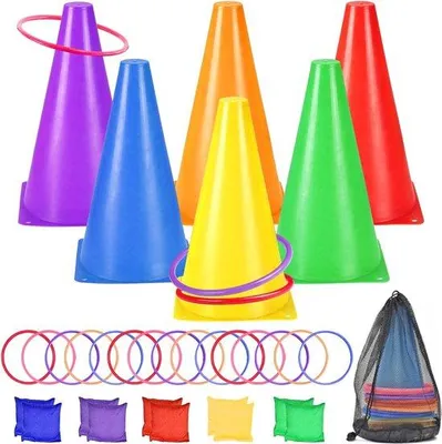Produktbild von Famanu Ringwurfspielset 3-in-1 - 31 Teile