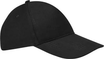 Produktbild von SOLS Uni Sunny Baseballkappe PC371 (Einheitsgröße) (Schwarz)
