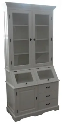 Immagine prodotto di Mobile buffet in stile country Shabby Chic 90 x 50 x 210 cm Mod3 - mobile sala da pranzo