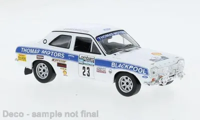 Productafbeelding van IXO 1:43 Ford Escort MK I RS 1600, RAC Rallye, 1975, nummer 23 - B. Coleman - D. O'Sullivan
