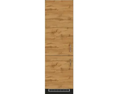 Produktbild von Held Möbel Kühlumbauschrank für 178er Einbaukühlschrank Sorrento BxTxH 60 x 60 x 200 cm eiche hell matt zerlegt Anschlag