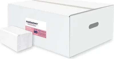 Obrázek produktu pro Ubrousky papírové skládané Harmony Professional -  ubrousky do zásobníku / 200 ks