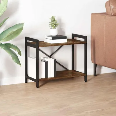 Produktbild von Möbel Bücherregal Räuchereiche 60 x 30 x 48,5 cm Holzwerkstoff - Bücherregale 868403