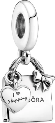 Produktbild von Pandora Moments Charm dangle Anhänger 799536C00 Shopping Bag Sterling Silber 925