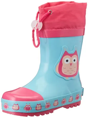 Produktbild von Playshoes Kinder Gummistiefel aus Naturkautschuk, trendige Uni Regenstiefel m