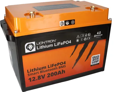 Produktbild von LIONTRON LiFePO4 12,8V 200Ah LX Smart BMS mit Bluetooth - All In 1 - Marine