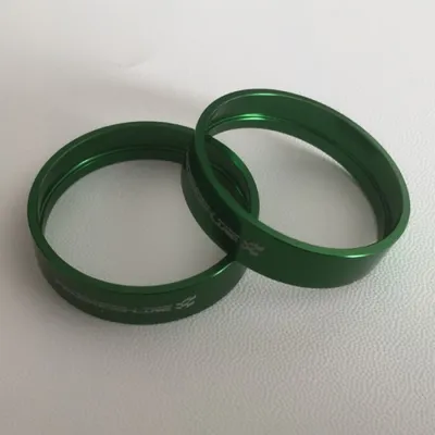 Image de Alu-Zierringe Griffe Select1+2 Grün Paar