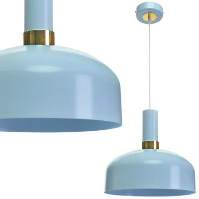 Produktbild von Pendelleuchte MALMO BLAU 1xE27 Metall