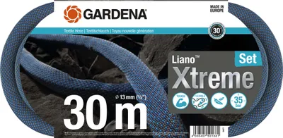 Produktbild von Gardena Textilschlauch Liano Xtreme 1/2 , 30 m Set