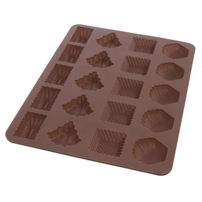 Produktbild von ORION Silikonbackform zum Backen von KEKSEN Pralinen