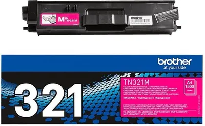 Immagine prodotto di Brother Toner TN-321M - Magenta - Kapazität: 1.500 Seiten (TN321M)