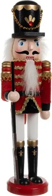Zdjęcie produktu dla Dziadek do orzechów - figurka świąteczna 30cm 20359