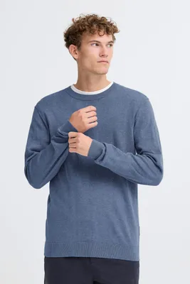 Produktbild von Casual Friday CFBELLS Herren Strickpullover Feinstrick Pullover Baumwollmischung Regular Fit