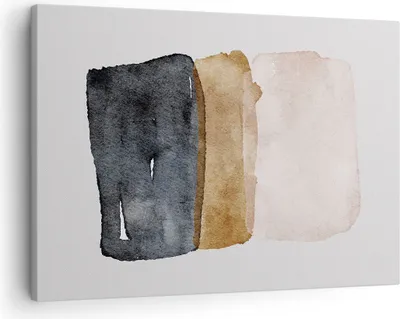 Produktbild von Bild auf Leinwand - Leinwandbild - Einteilig - Abstraktion die Farben Aquarell - 70x50cm - Wand Bild - Wanddeko - Wandbilder - Leinwanddruck - Bilder - Wanddekoration - Leinwand bilder - AA70x50-4947