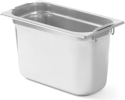 Imagen del producto de Recipiente GN con asas plegables, HENDI, GN 1/3, 7,8 litros, (alto) 200 mm