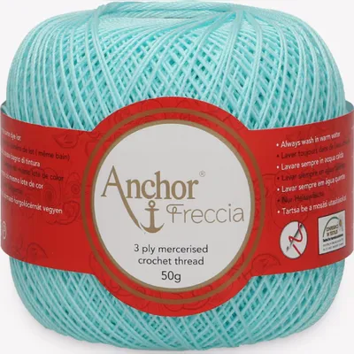 Obrázek produktu pro Anchor Freccia 12 - Jemná bavlněná příze na filigránské háčkování (Barva 00432)