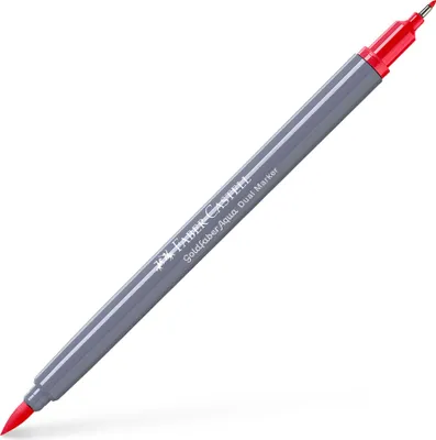 Produktbild von Faber Castell Aqua Dual Marker Gofa 0,4 mm brillantrot
