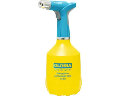 Produktbild von Gloria Haus und Garten 000950.0000 AutoPump Mini Garden sprayer 1 l Yellow, Blue