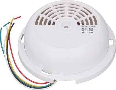 Image de Détecteur de gaz naturel ABS à fixer au plafond Alarme sonore et lumineuse pour la maison Sécurité 12-28 V