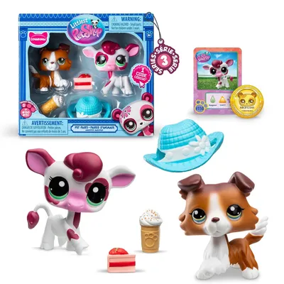 Obrázok produktu pre Sada "Cowabunga" zo série Littlest Pet Shop, obsahujúca figúrky a príslušenstvo