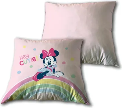 Produktbild von Disney Minnie Maus Velours Kissen Dekokissen 35x35 cm