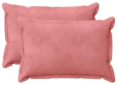 Obrázok produktu pre vidaXL Vankúšový poťah, 2 ks, HOUTEN, ružová, 30 x 50 cm, zamat