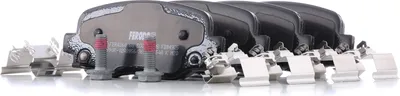 Produktbild von FERODO Bremsbeläge Satz Hinten für JEEP Compass (MP, M6) FDB4925