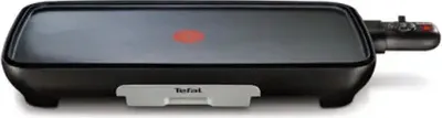 Zdjęcie produktu dla Tefal CB503813, Czarny, Srebrny, Prostokątny, obrotowy, Patelnia grillowa, 2000 W