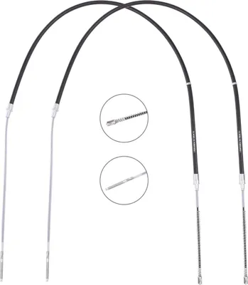Produktbild von RIDEX Handbremsseil Seilzug Feststellbremse für VW GOLF III (1H1) Hinten 124C1181
