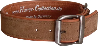 Produktbild von Hundehalsband aus feinstem Leder in vielen Farben von 28-48 cm