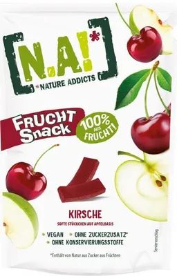 Produktbild von N.A! Nature Addicts Frucht Snack Kirsche 35g
