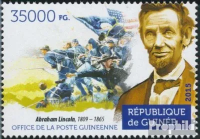 Produktbild von Briefmarken Guinea 2015 Mi 11202 (kompl. Ausgabe) postfrisch Amerikanischer Bürgerkrieg