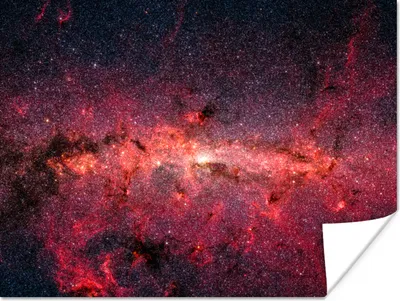 Produktbild von MuchoWow® Poster Universum - Sterne - Wolke 120x90 cm - Wandbild