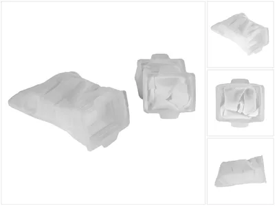 Produktbild von Makita Vlies Beutel Filterbeutel Staubsack für Akku Staubsauger DCL BCL 182 140 Z (166084-9) 3er Pack