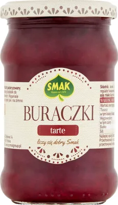 Zdjęcie produktu dla Buraczki tarte pasteryzowane 290 g Smak