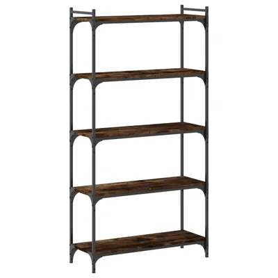 Obrázok produktu pre vidaXL Regál 5 políc údený dub 80x30x154 cm materiál na báze dreva